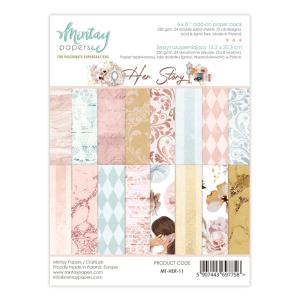 Mintay Papers - Her Story - Add On Paper Pad -  6 x 8" Clearance Sast