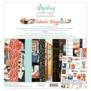 Mintay Papers - School days - Paper Pack  - 12 x 12" Cheap Sale Ebay