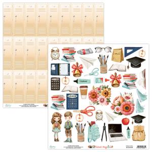Mintay Papers - School Days -  09 - Elements paper - 12x12" Cheap Best