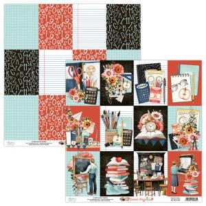 Mintay Papers - School Days -  06 - 12x12" Cheap Pice Buy Discount