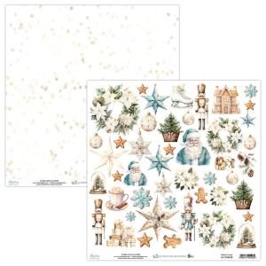 Mintay Papers - Christmas Blessings -  09 -  12 x 12" Free Shipping For Cheap