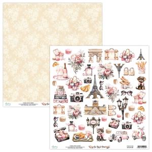 Mintay Papers - See you in Paris -  09 - 12x12" Outlet Buy