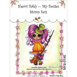 My Besties - Clear Stamp - Broom Hilda Boo Clearance Get To Buy