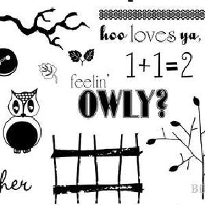 Unity Stamp: Owl Always Love You Stamp Set Discount Hot Sale