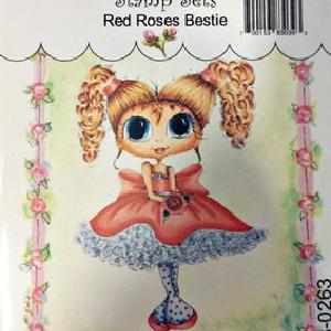 My Besties - Clear Stamp - Red Roses Bestie Extremely Cheap Online