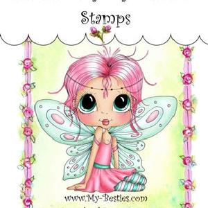 My Besties - Rubber Stamp - Wee Winged One Authentic