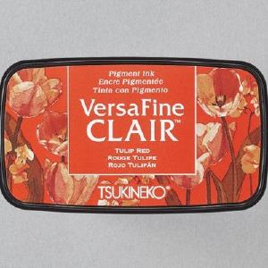 VersaFine Clair - Ink Pad - Tulip Red Sale For Cheap