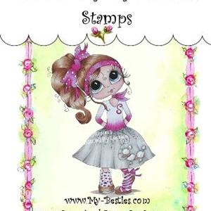 My Besties - Clear Stamp - Miss Poodle Doodle Looking For For Sale