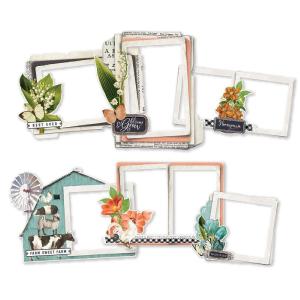 Simple Stories - Farmhouse Garden - Chipboard Frames Clearance Reliable