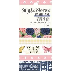 Simple Stories - Indigo Garden - Washi Tape Geniue Stockist Online