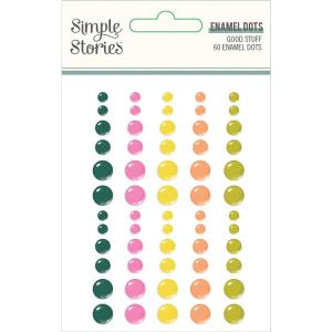 Simple Stories - Good Stuff - Enamel Dots Cheap Sale Marketable