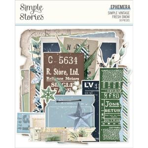 Simple Stories - Fresh Snow - Ephemera Wide Range Of Online