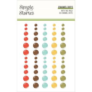 Simple Stories - Into the wild - Enamel Dots Cheap View