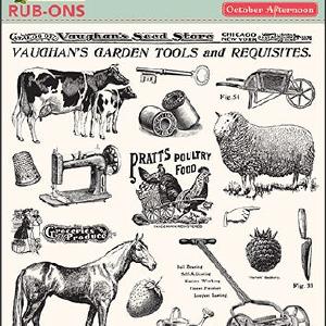 October Afternoon: Farmhouse Rub Ons For Sale Wholesale Pice
