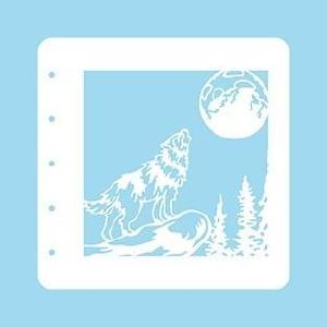 Nellie Snellen - Stencil  A6 - Wolf Buy Cheap Choice