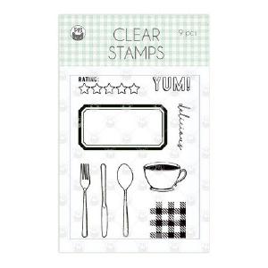 P13 - Around the table - Clear Stamp A7 Cheap Sale Enjoy