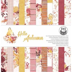P13 - Hello Autumn - Paper Pad -  12 x 12" Cheap Sale Sast