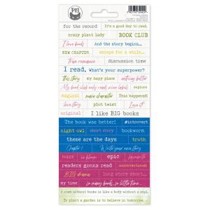 P13 - Garden of books - Stickers - 01 Clearance Fake
