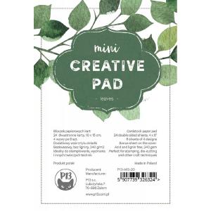 P13 - Leaves -Mini Creative Paper Pad   6 x 4" Cheap Sale New