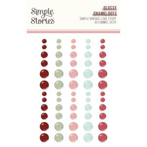 Simple Stories - Love Story - Enamel Dots Outlet Cheap