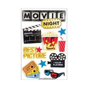 Paper House - 3D sticker - Movie Night Cheap Low Pice Fee Shipping