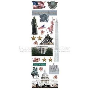 Paper House: WASHINGTON DC  Glitter Rub Ons Cheap Explore