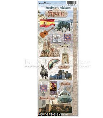 Paper House: Spain Cardstock Stickers Cheap Sale With Paypal