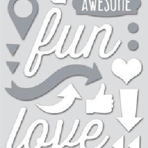 Paper House - Delish - Puffy Epoxy Stickers Buy Cheap For Cheap