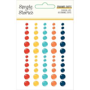 Simple Stories - School Life - Enamel Dots Outlet Newest