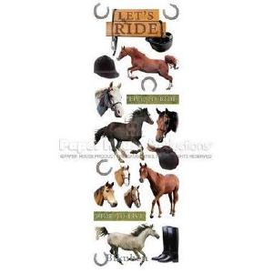 Paper House: HORSE  Glitter Rub Ons 100% Authentic Sale Online