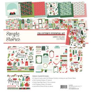 Simple Stories - Santas Village - Collectors Essentials Kit - 12 x 12" Wholesale Pice Cheap Pice