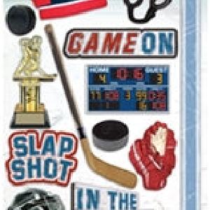 Paperhouse - Cardstock Stickers - Ice Hockey 2 Cheap Perfect
