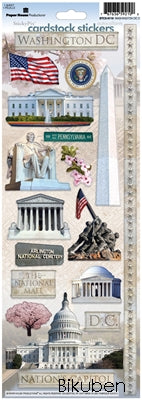 Paperhouse - Cardstock Stickers - Washington DC 2 Cheap Sale Outlet Store