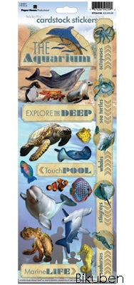 Paperhouse - Cardstock Stickers - Aquarium Free Shipping Exclusive