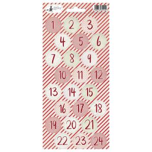 P13 - Rosy Cosy Christmas - Stickers - 06 Outlet