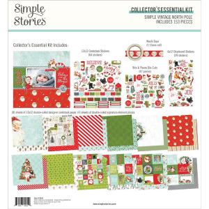Simple Stories - Simple Vintage North Pole - Collectors Kit - 12 x 12" Cheap Visa Payment