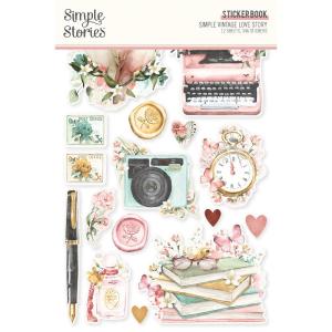Simple Stories - Love Story - Stickerbook Latest Cheap Online