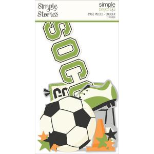 Simple Stories - Page Pieces - Soccer Clearance Extremely