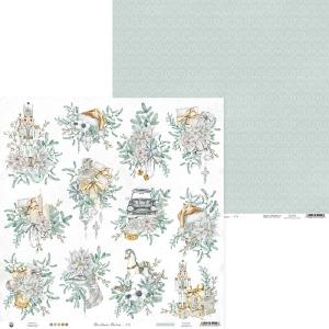 P13 - Christmas charm  -  04 -  12 x 12" Clearance High Quality