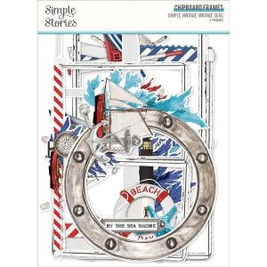 Simple Stories - Simple Vintage Seas - Chipboard Frames Free Shipping Factory Outlet