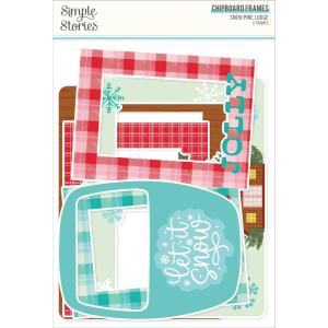 Simple Stories - Snow Pine Lodge - Chipboard Frames Pick A Best Cheap Pice
