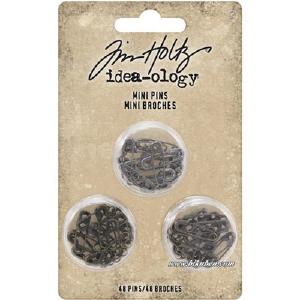 Tim Holtz -  Ideaology -  Mini Pins Online Online High Quality