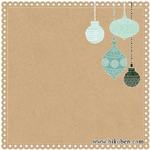 KaiserCraft - Mint Wishes - Diecut Gingerbread Cookie 12x12" The Cheapest