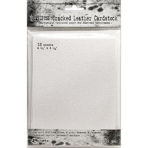 Tim Holtz - Distress Cracked Leather Cardstock - 4,25 x 5,5" Cheap Exclusive