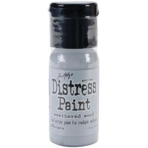 Tim Holtz - Distress Paint - Flip Top - Weathered Wood Discount Outlet Store