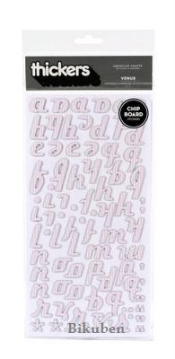 Thickers: VENUS  WHITE - Chipboard Stickers Sale Affordable