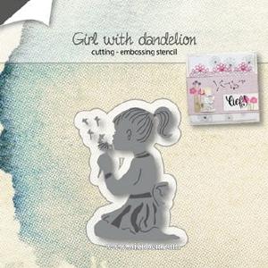 Joy! Crafts - Dies - Girl with dandylion Buy Cheap Discount