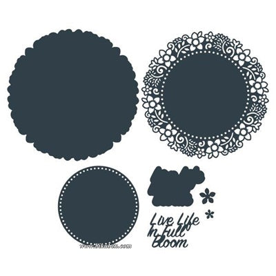 The Paper Boutique - Dies - Springtime Bloom - Live Life in Full Bloom Buy Cheap Pay With Paypal