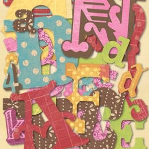 K&Company - Mixed Diecut Alfabet For Cheap Pice