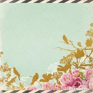 KaiserCraft - All Glitters - Gold Flowers 12x12" 2025 Cheap Online
